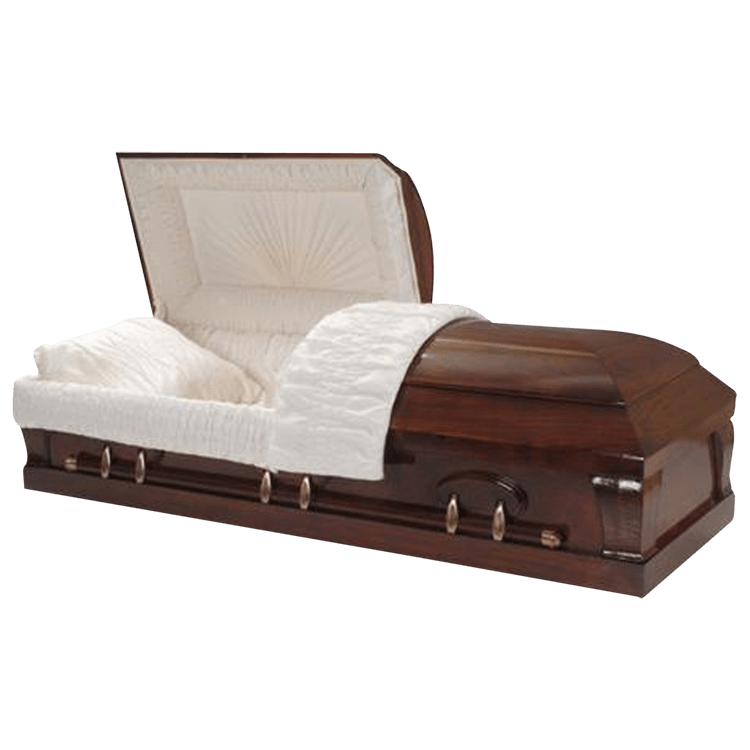 Grace | Poplar Wood Funeral Casket - Titan Casket